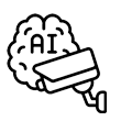 ai kamera rendszer icon